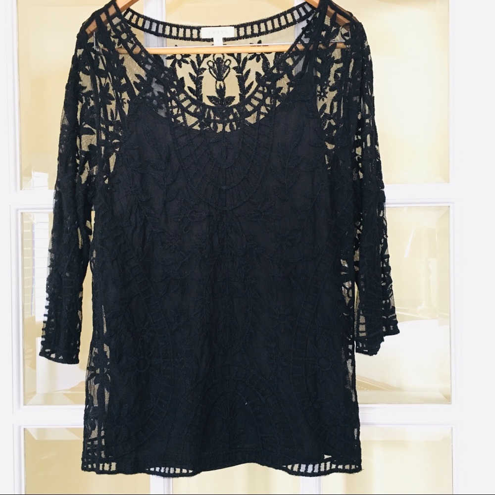 Avida Lace Top NWT